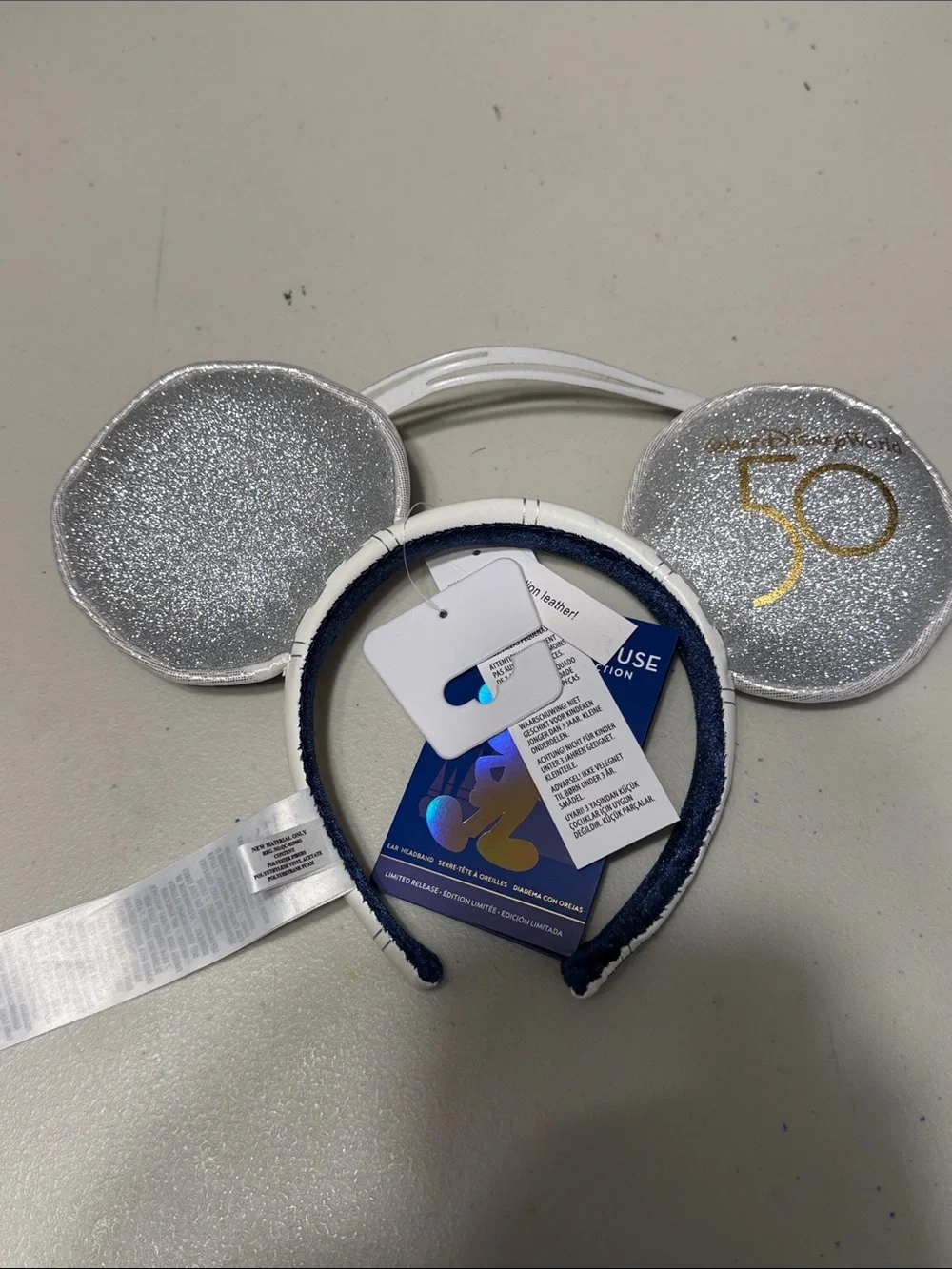Disney Galaxy Rocket Ear Headband - Purple & Silver